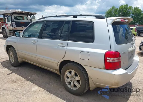 2001 Toyota Highlander V6 из США, поврежденный, VIN JTEGF21A610016295